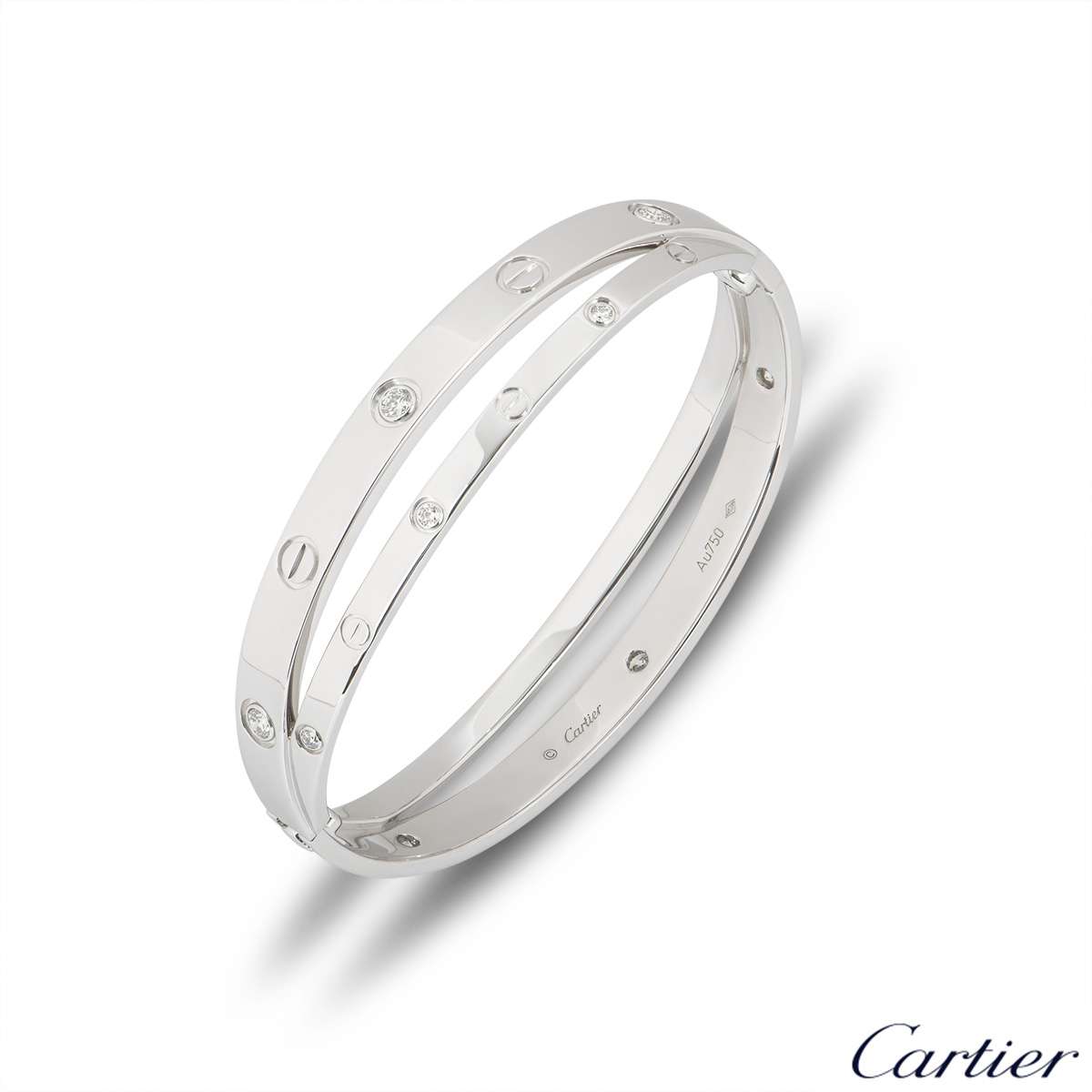 Cartier love bracelet small white gold sales